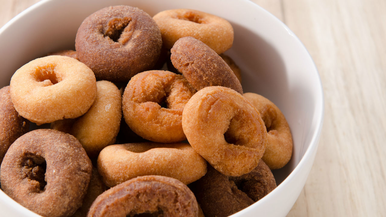 Baked Mini Doughnut Bites