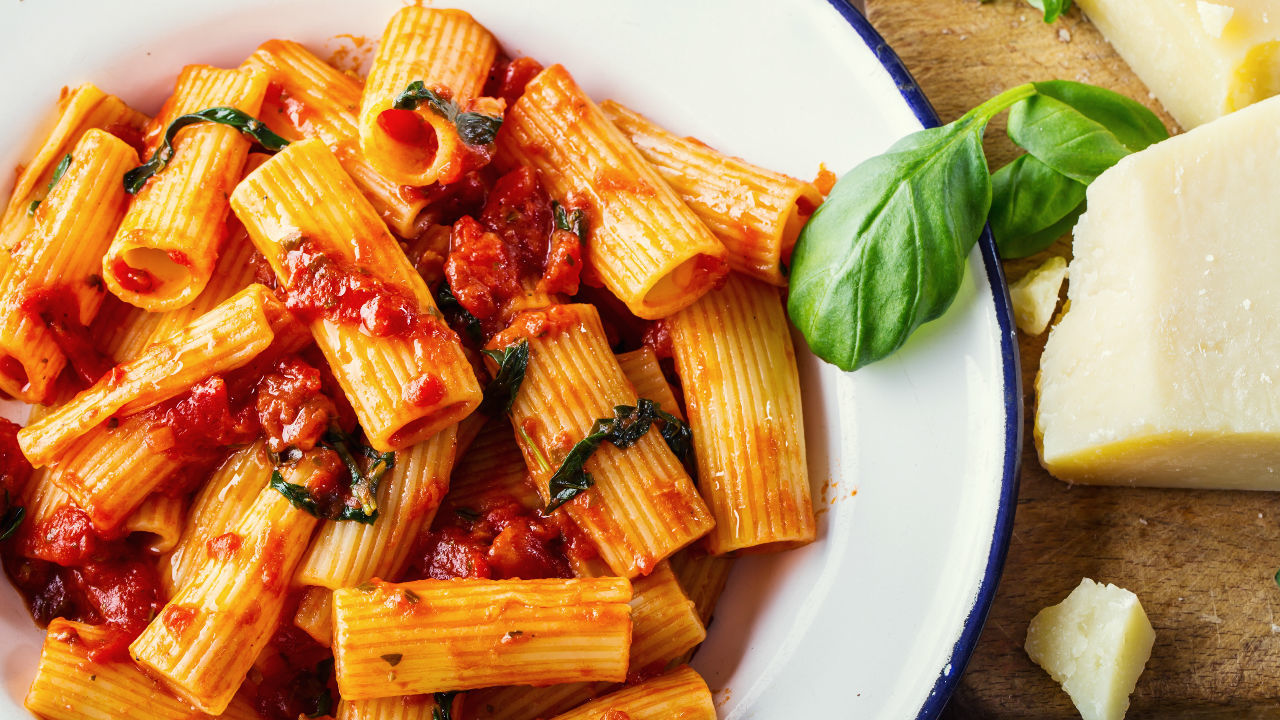 Creamy Nduja Rigatoni