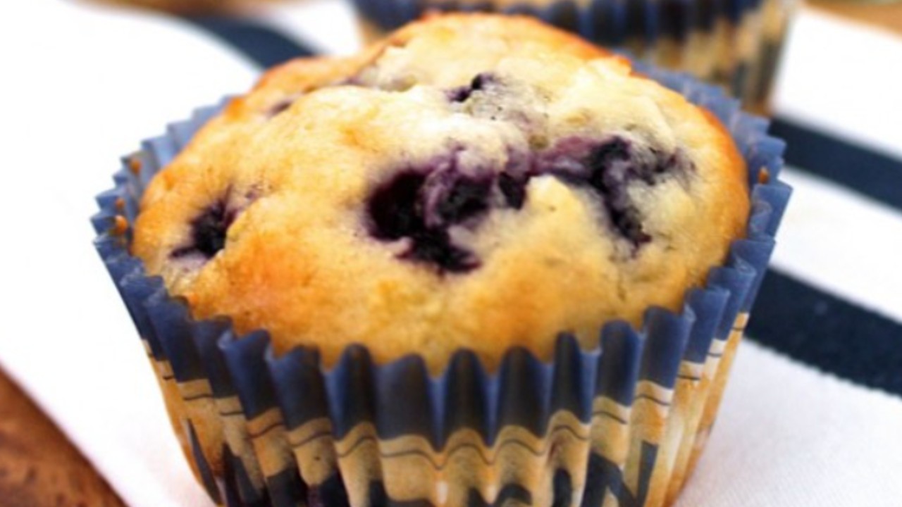 High Fibre Blueberry Muffins