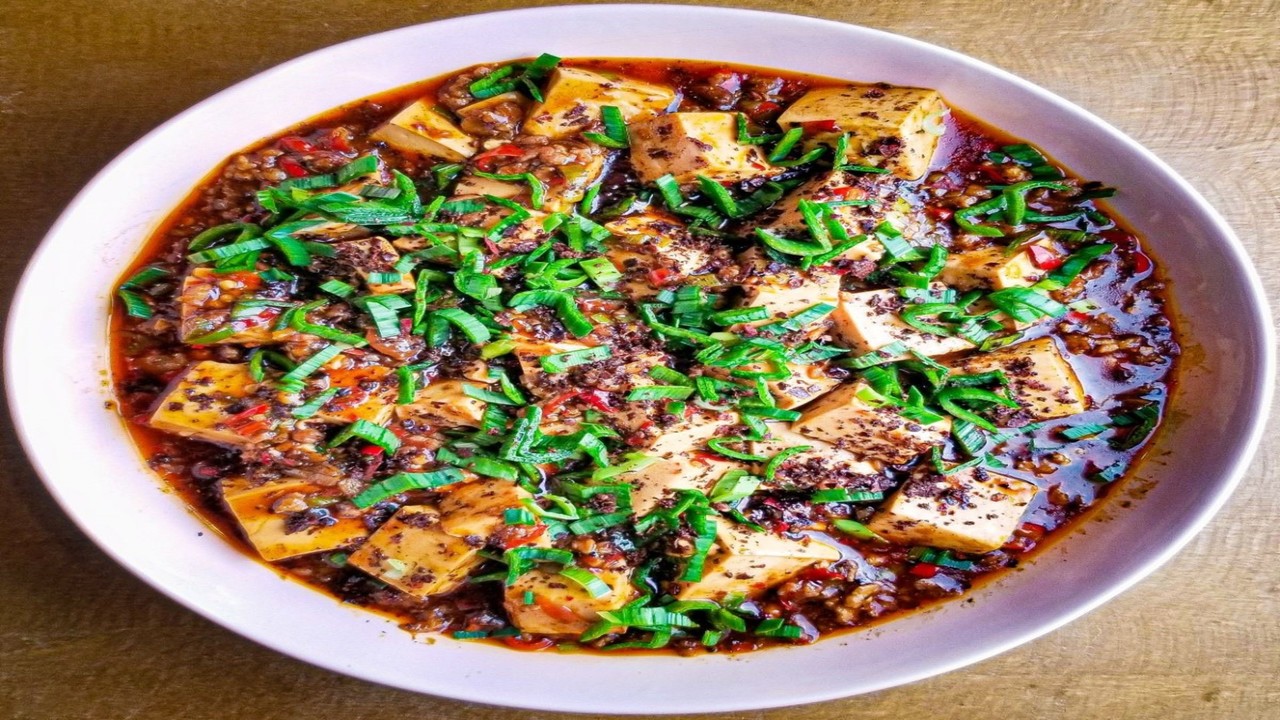 Mapo Tofu with Jasmine Steamed Rice