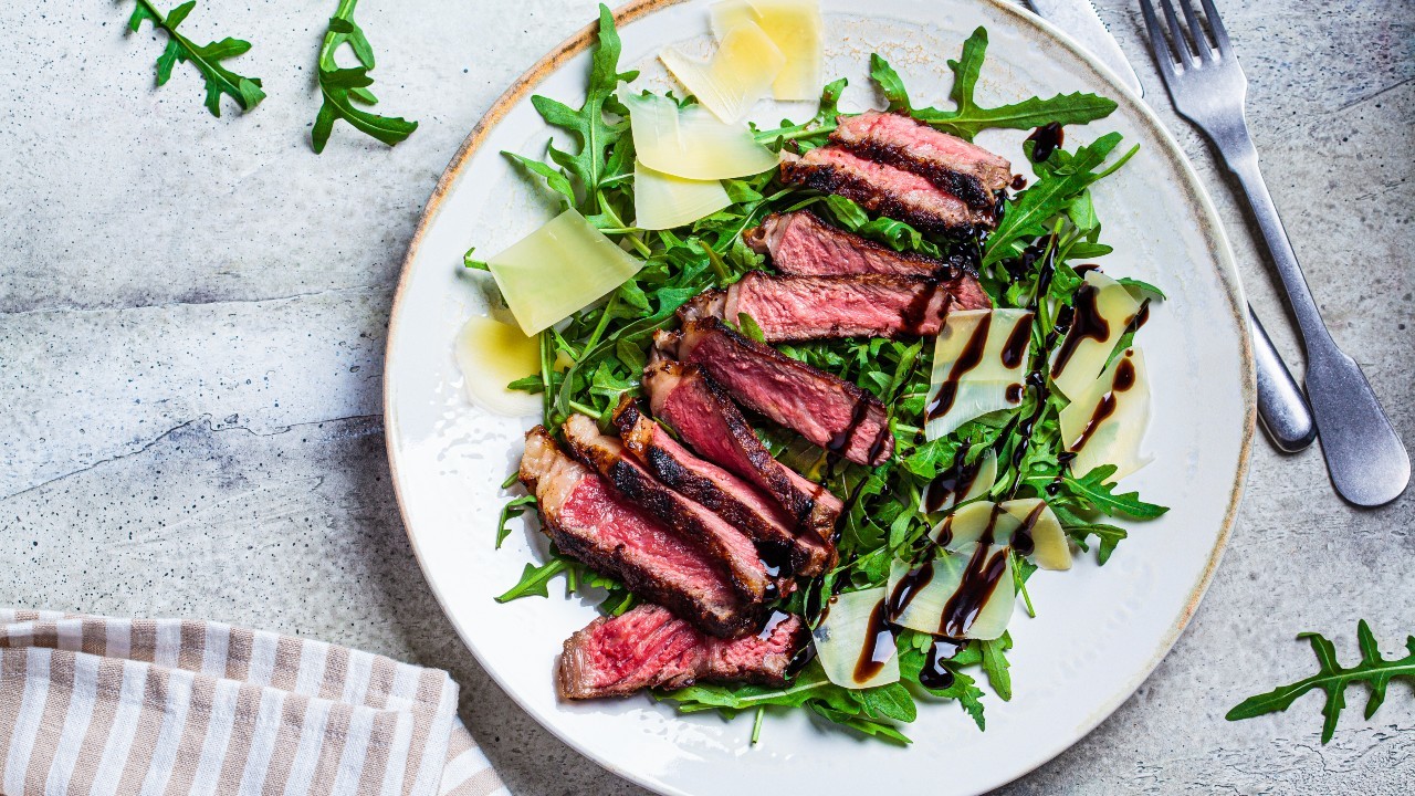 Tuscan Inspired Steak Tagliata