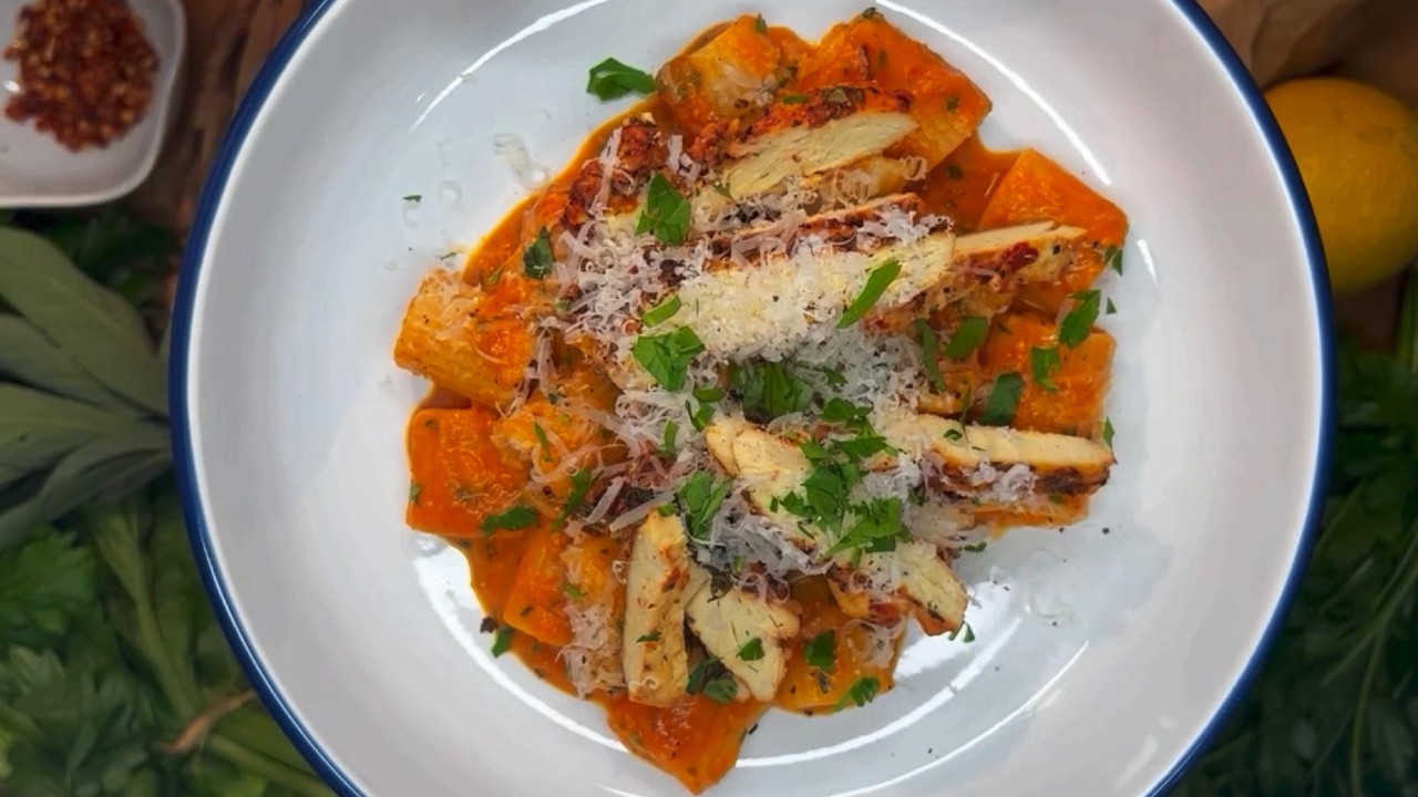 5 Hidden Veg Italian Chicken Pasta