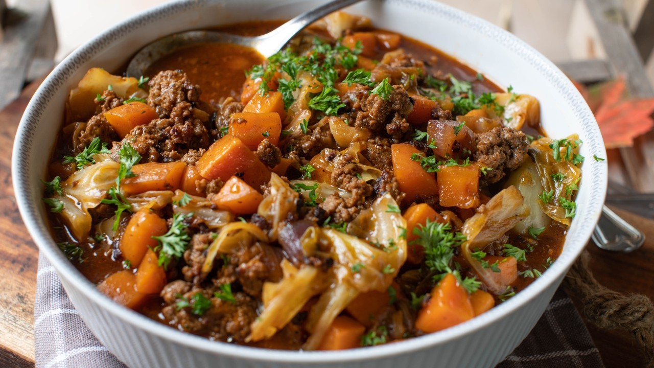 Easy Beef Mince Stew