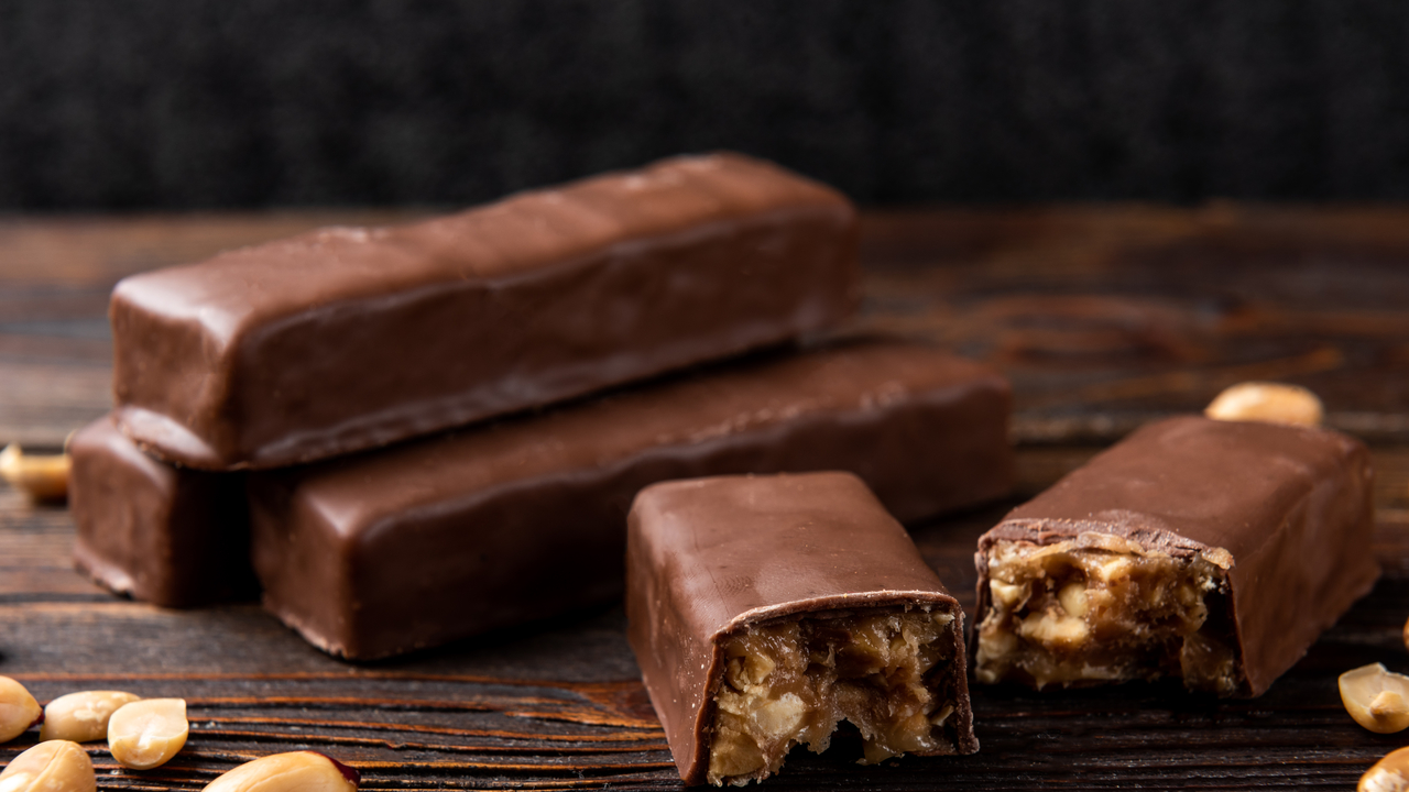 Healthy Twix Bars