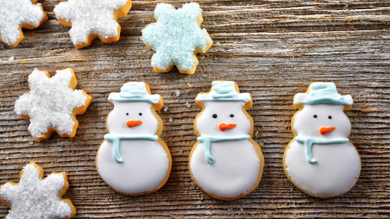 Christmas Biscuits – Iced Shortbread