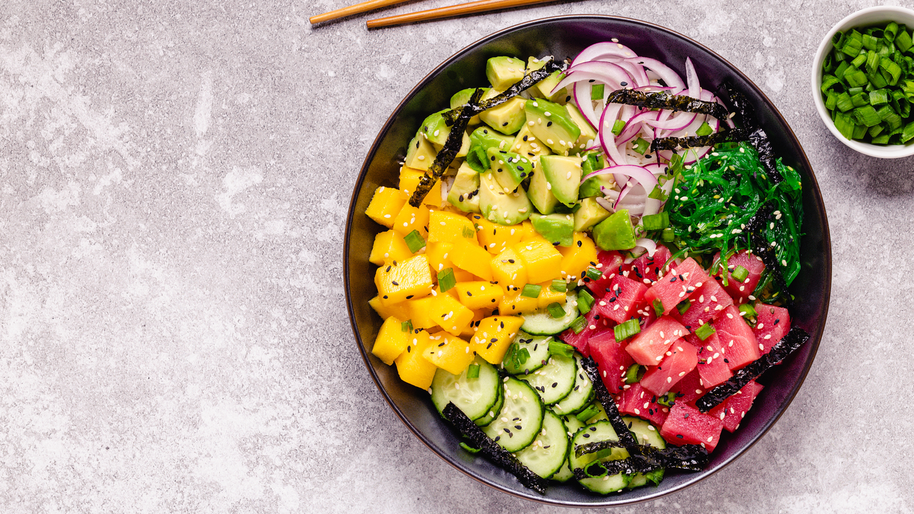 Sesame and Soy Tuna Poke