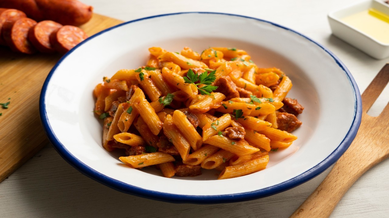 Chicken, Chorizo and Nduja Pasta