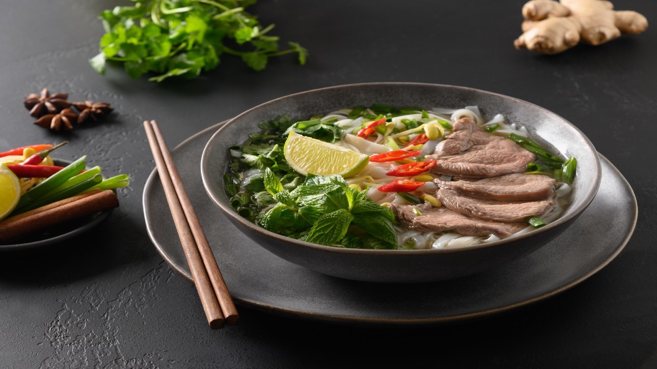 Pho (Vietnamese Noodle Soup)