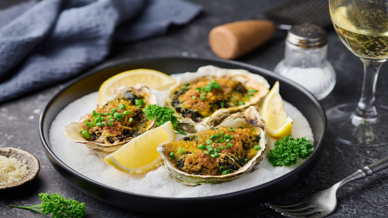Oysters Rockefeller