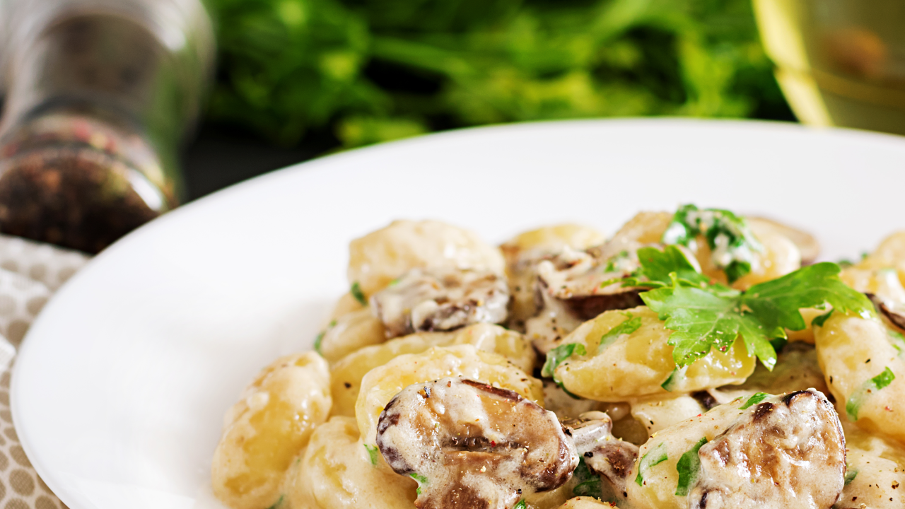 Potato & Mushroom Gnocchi