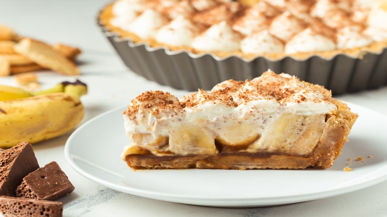 Vegan Banoffee Pie