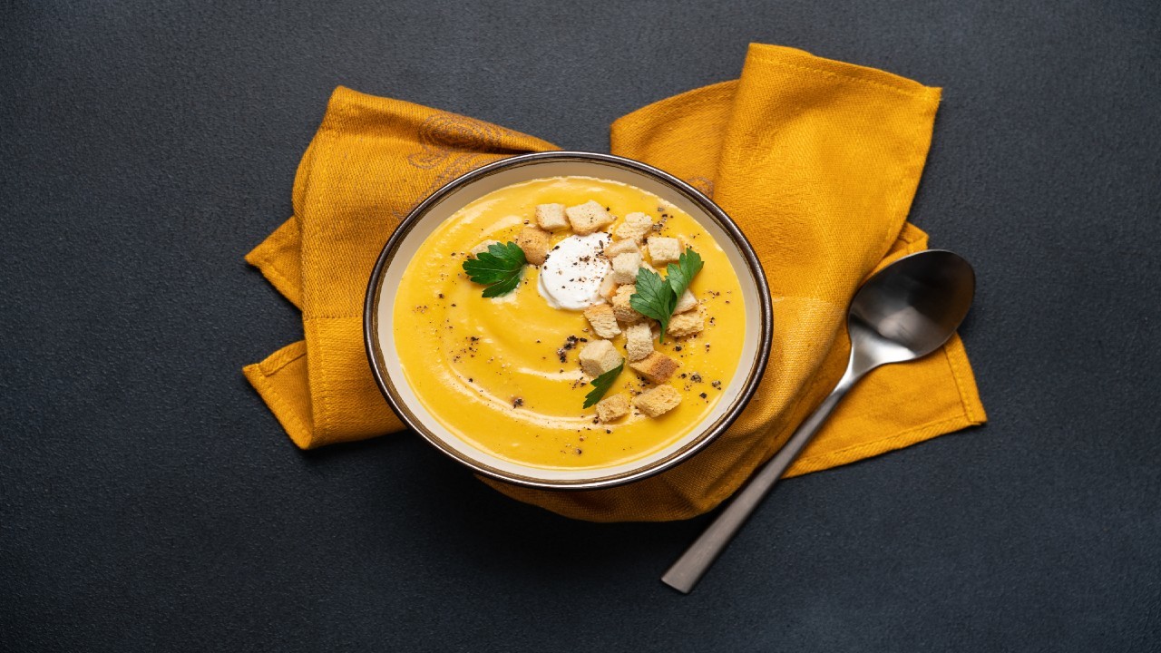 Creamy Roast Pumpkin Soup