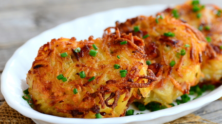 Potato and Ham Fritters