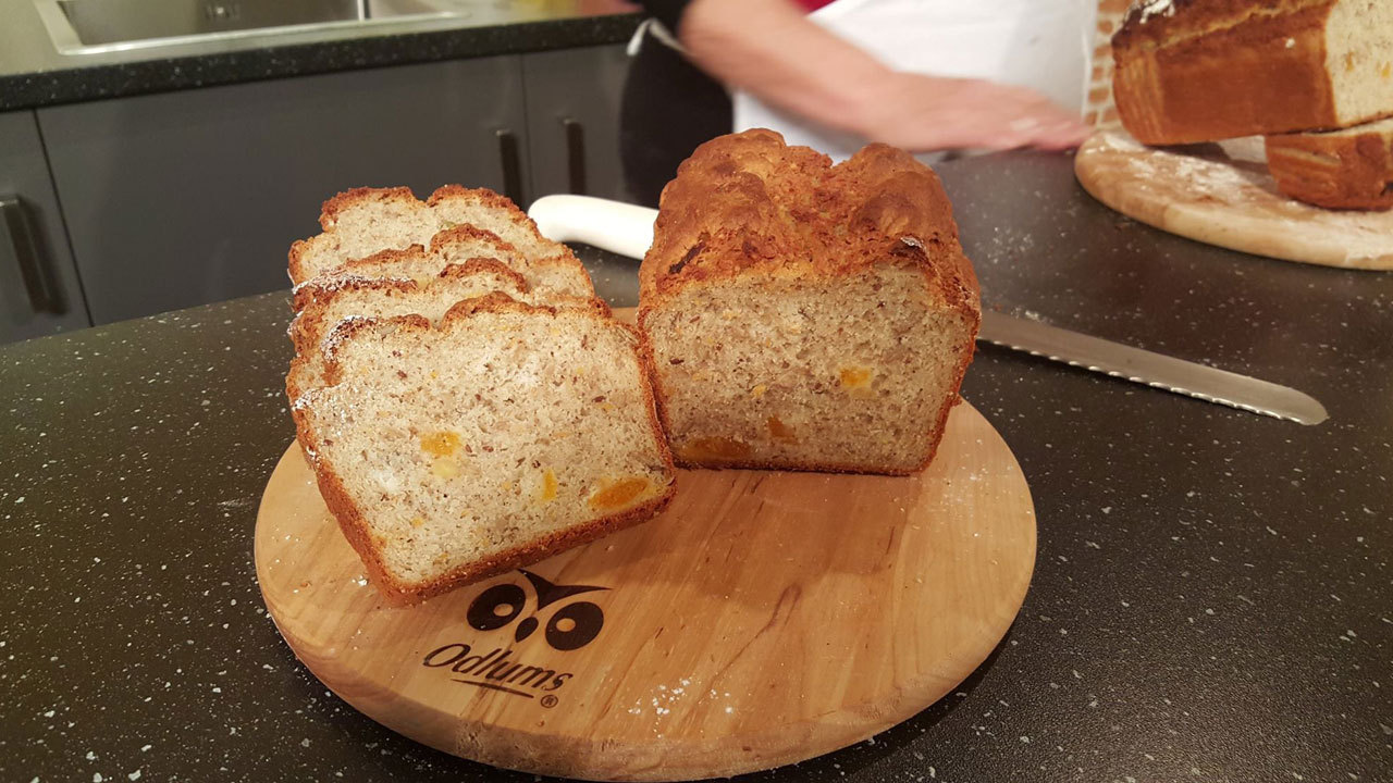 Gluten Free Apricot & Seed Bread