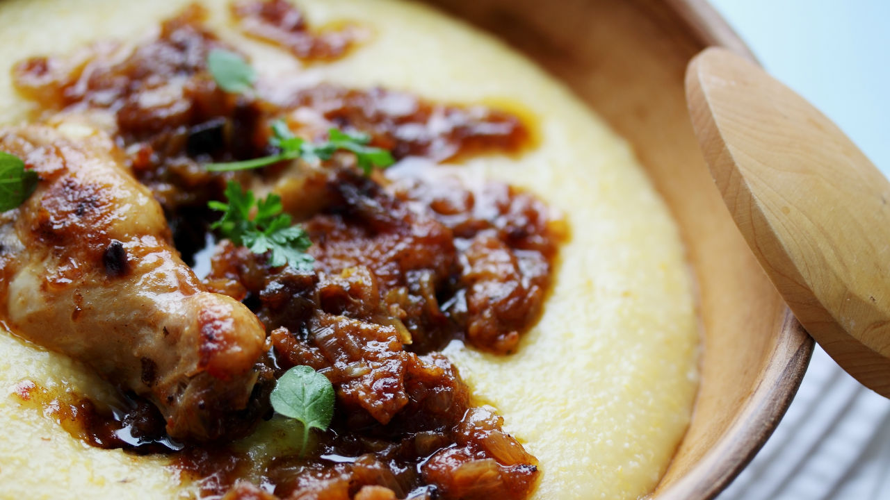 Beef Cheeks with Creamed Polenta