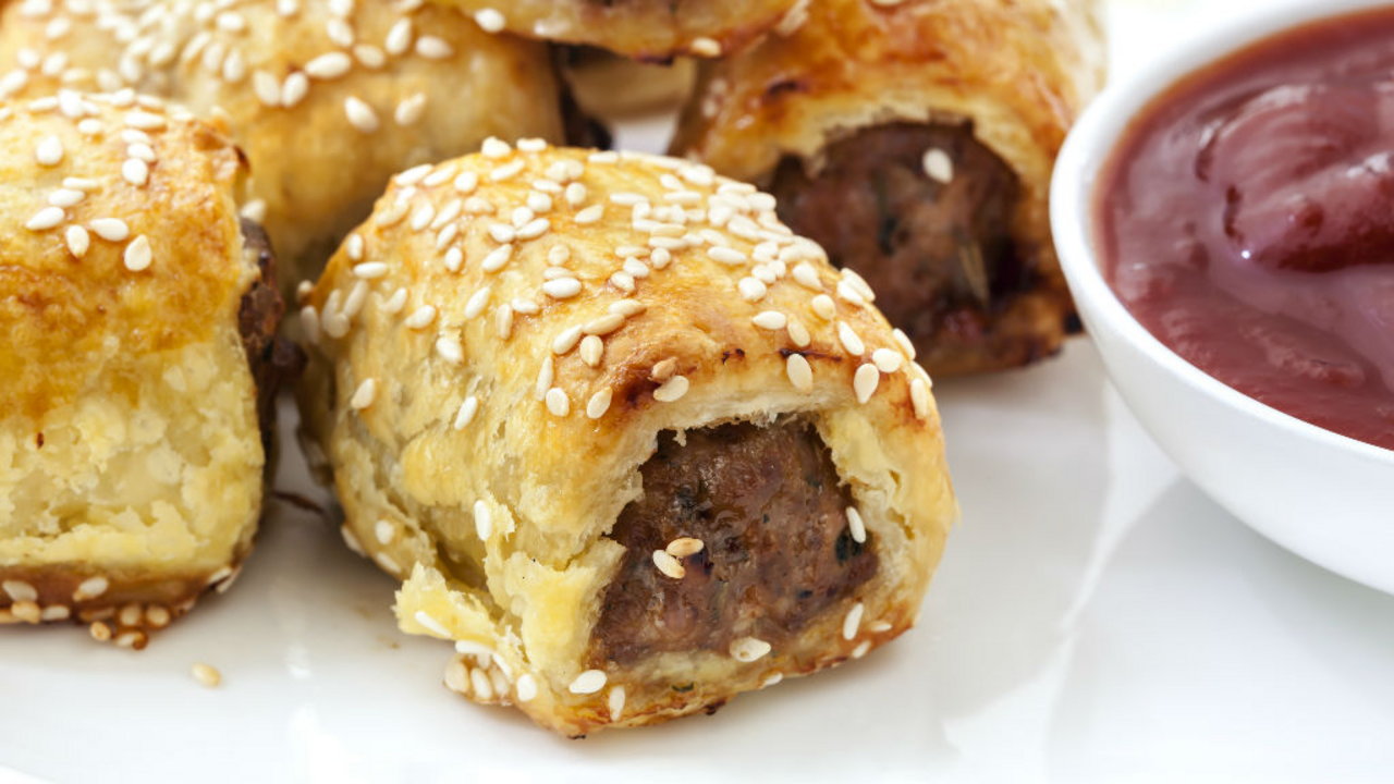 Black Pudding & Apple Sausage Rolls