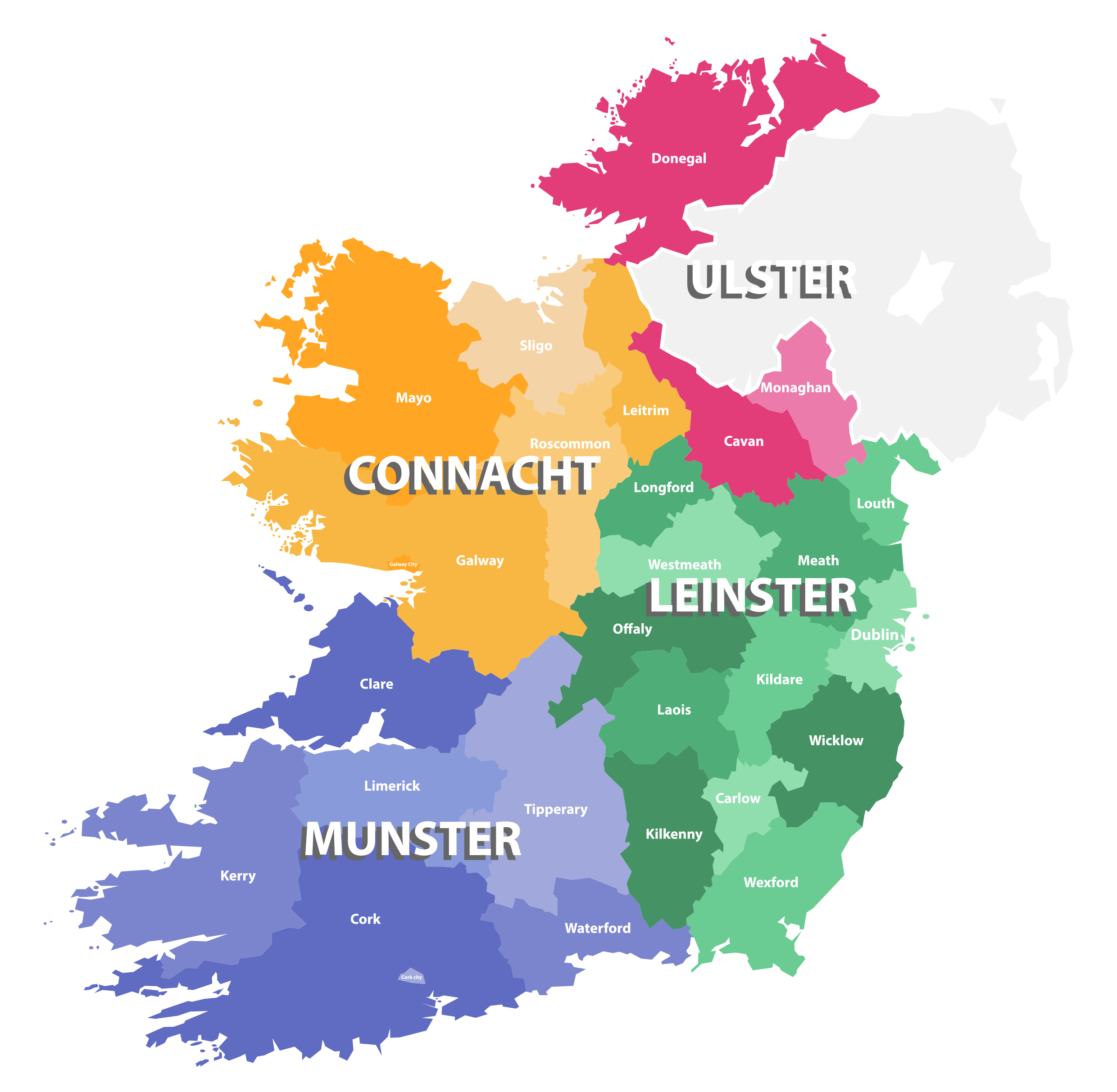 Ireland Map